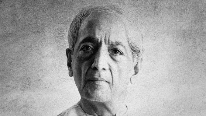 Jiddu Krishnamurti bn PPAL