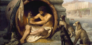 DIÓGENES Y HERÁCLITO 