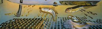 Desintegración de la persistencia de la memoria. Salvador Dali, 1954